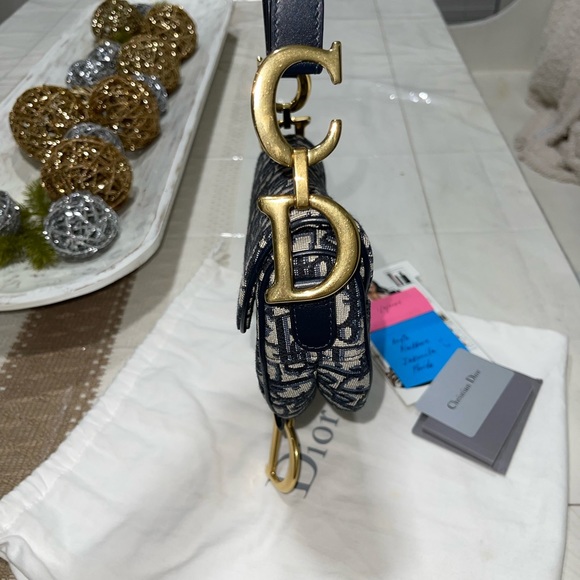 💙🤍Iconic Dior saddle bag-Regular size. - Picture 11 of 13